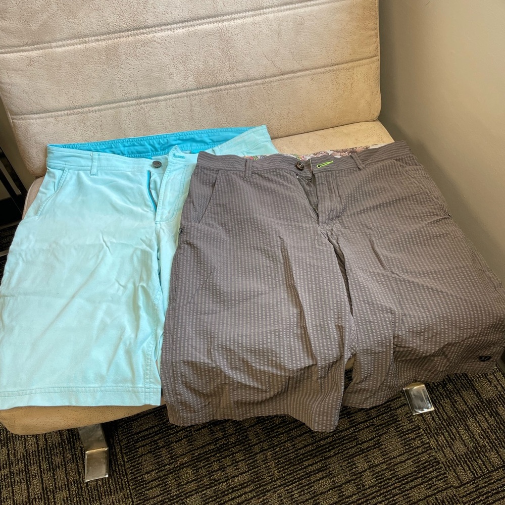 Two Mens Lululemon Shorts